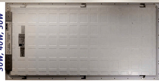 2'x4' Tunable LED Thin Ceiling Panel Luminaires (Back-lit), 32~50W Power, 3500~5000K CCT, 0-10V Dim